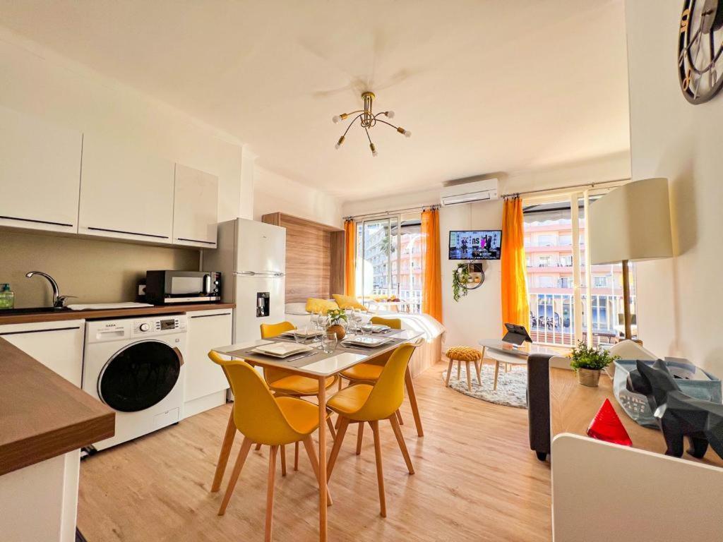Appartement Vue Mer Parking Prive Place Med Canet-en-Roussillon Dış mekan fotoğraf
