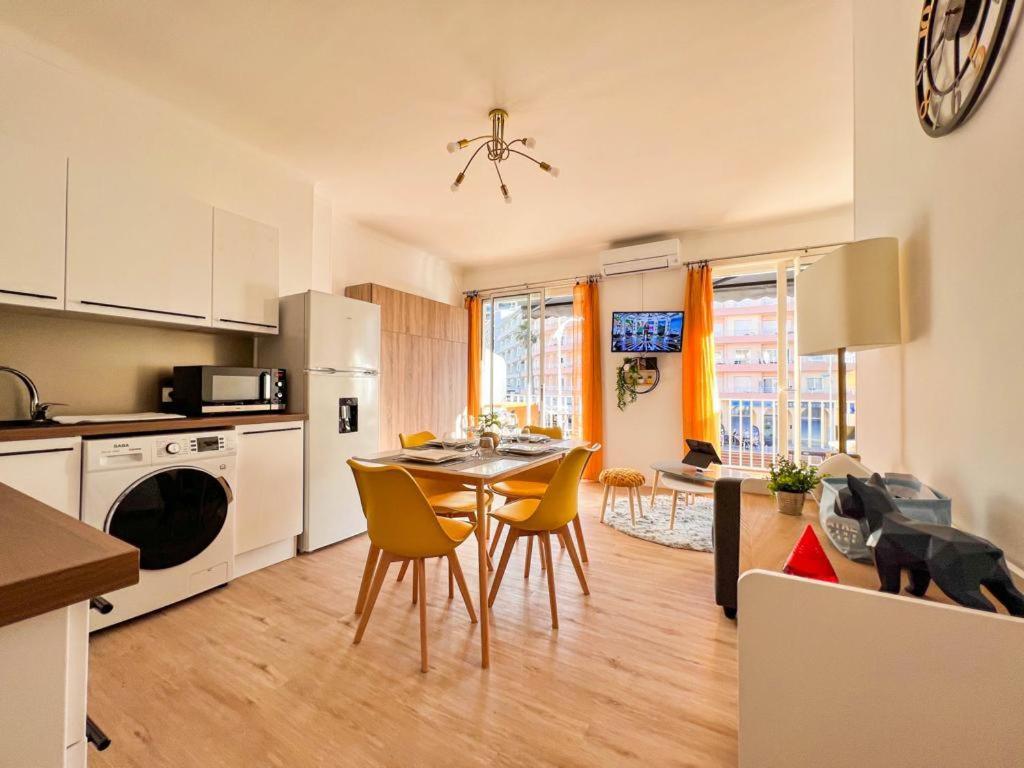 Appartement Vue Mer Parking Prive Place Med Canet-en-Roussillon Dış mekan fotoğraf