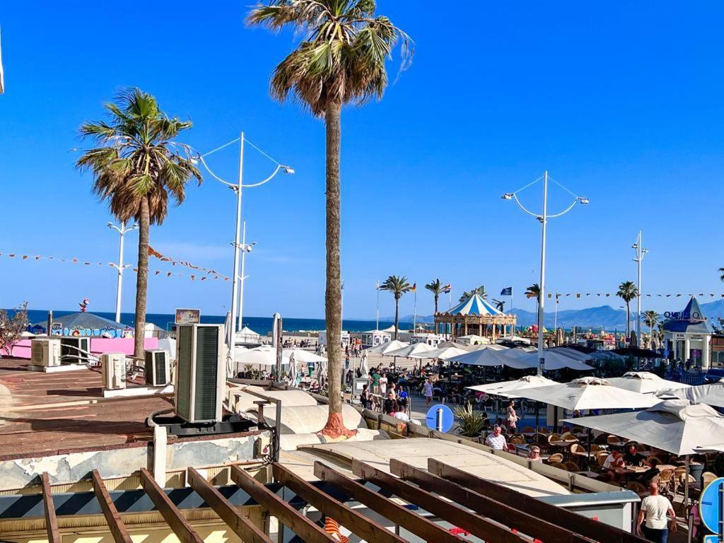 Appartement Vue Mer Parking Prive Place Med Canet-en-Roussillon Dış mekan fotoğraf