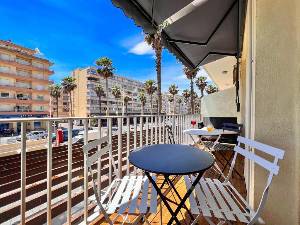 Appartement Vue Mer Parking Prive Place Med Canet-en-Roussillon Dış mekan fotoğraf